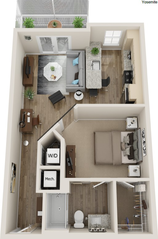 Yosemite floor plan